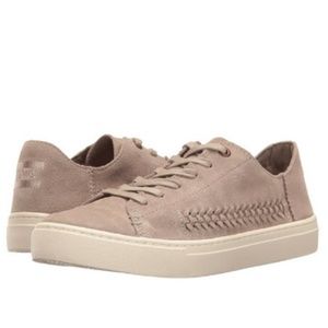 Toms Lenox Suede Sneaker in Desert Taupe